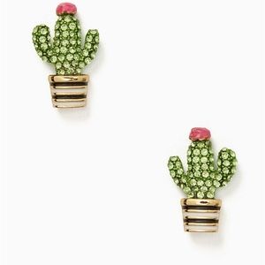 Kate Spade cactus earrings